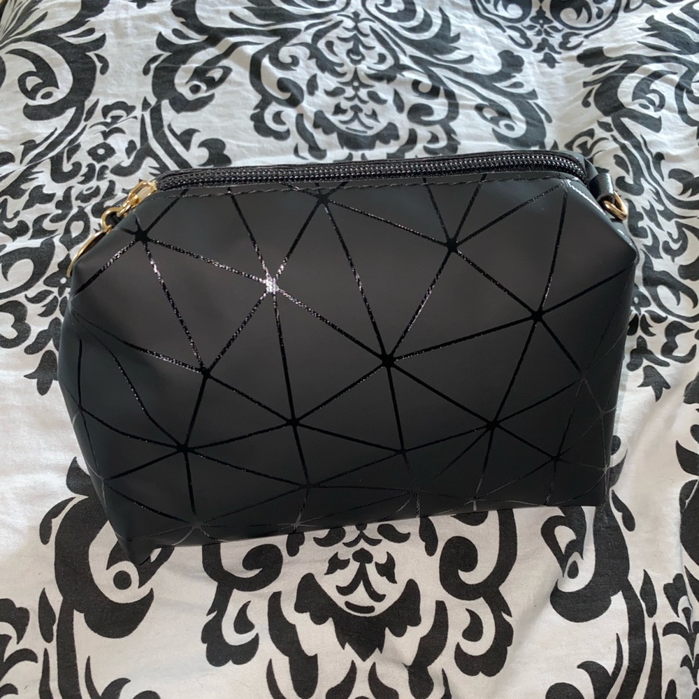 Mini Geometric Pattern Shoulder Bag - image 4